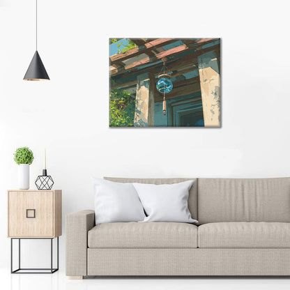 ガラスの風鈴 – 数字で塗り絵