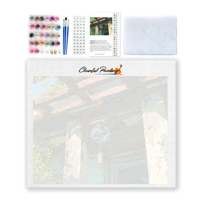 ガラスの風鈴 – 数字で塗り絵