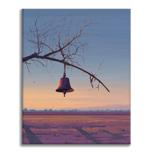 吊り鐘 – 数字で塗り絵