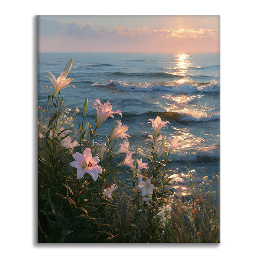 リリー・タイド – 数字で塗り絵