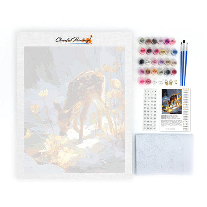 リトル・フォーンの輝き – 数字で塗り絵