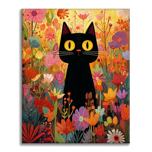 真夜中 – 数字で塗り絵