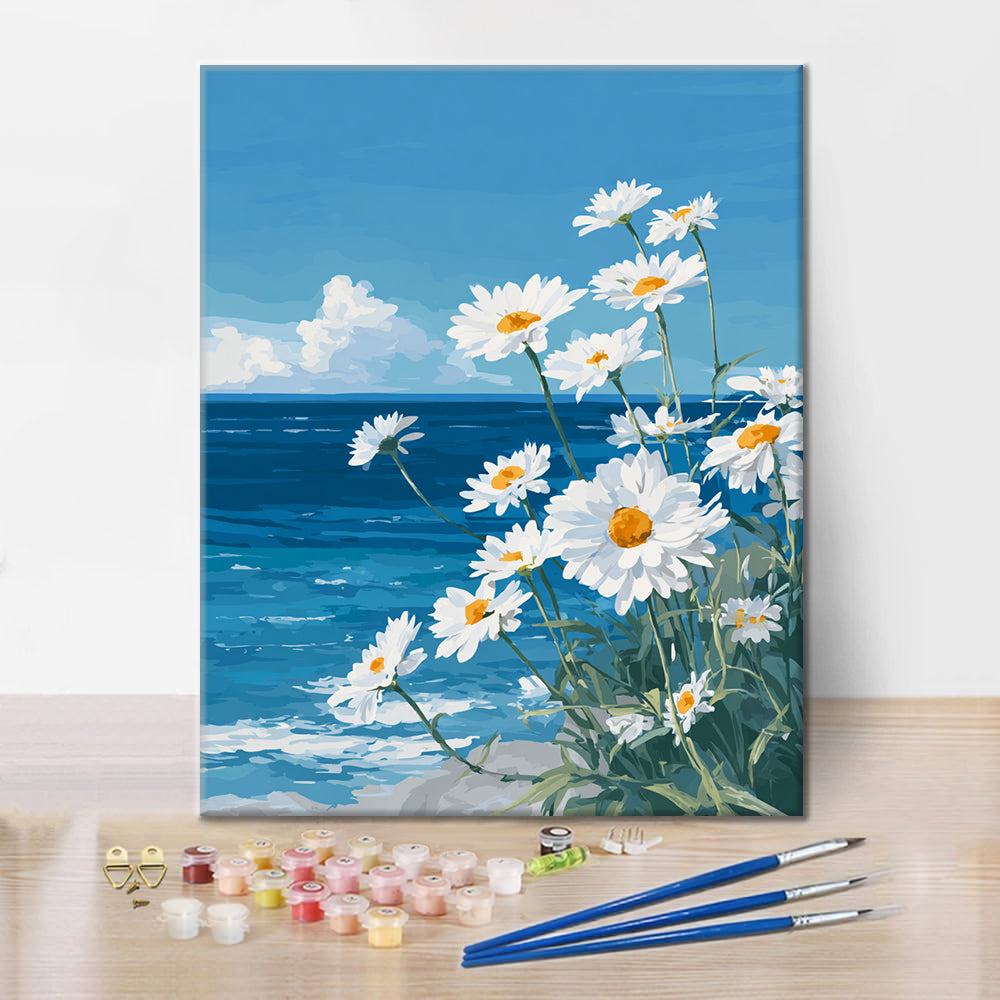 海のヒナギク – 数字で塗り絵 – Cheerful painting®（JP）