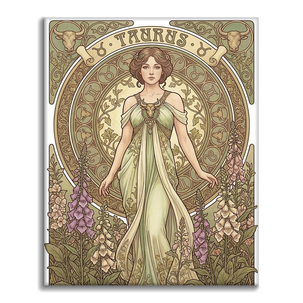 TAURUS – 数字で塗り絵