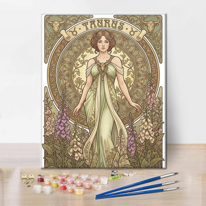 TAURUS – 数字で塗り絵