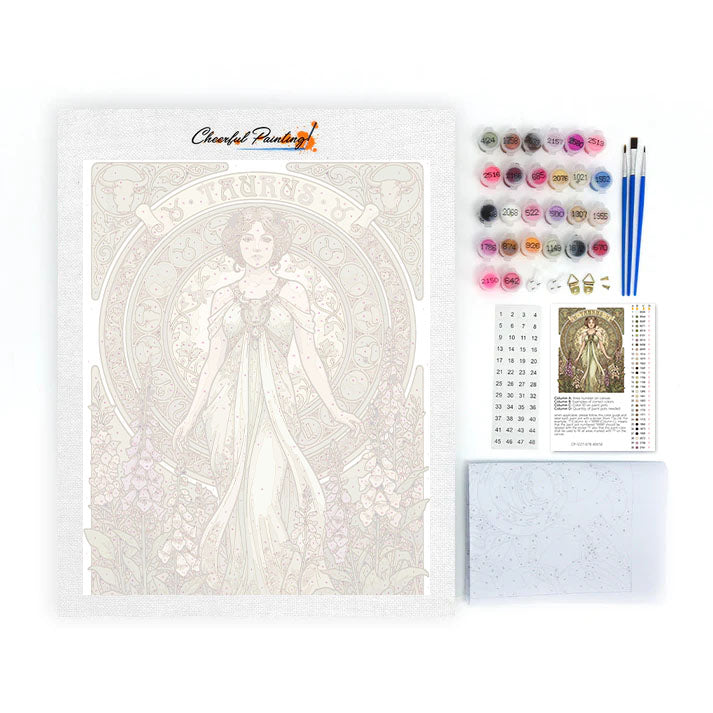 TAURUS – 数字で塗り絵