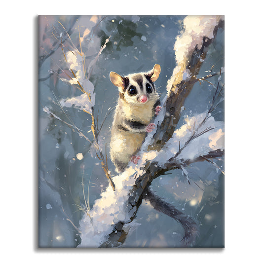 フクロモモンガ – 数字で塗り絵