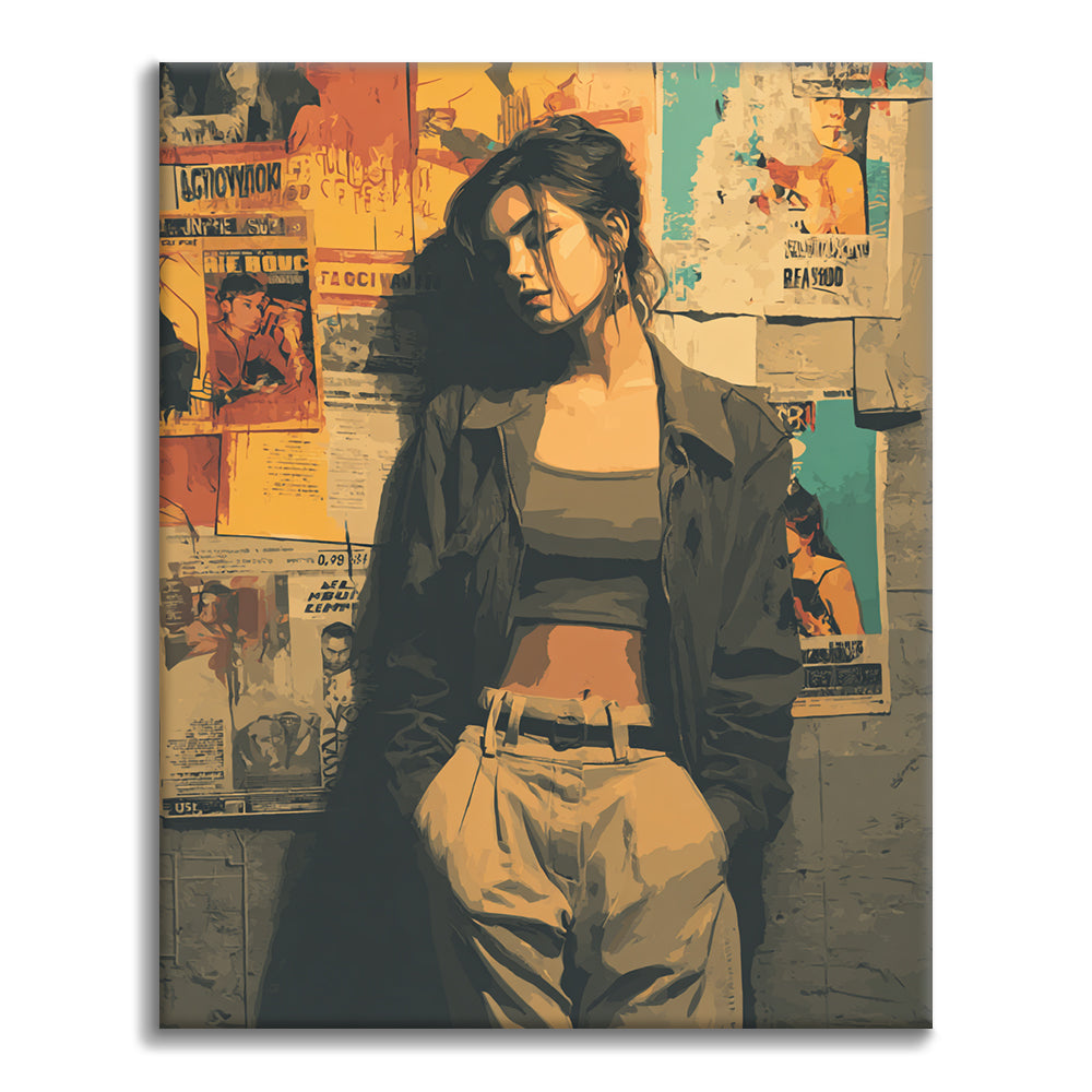 ウォールフラワームード – 数字で塗り絵