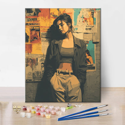 ウォールフラワームード – 数字で塗り絵