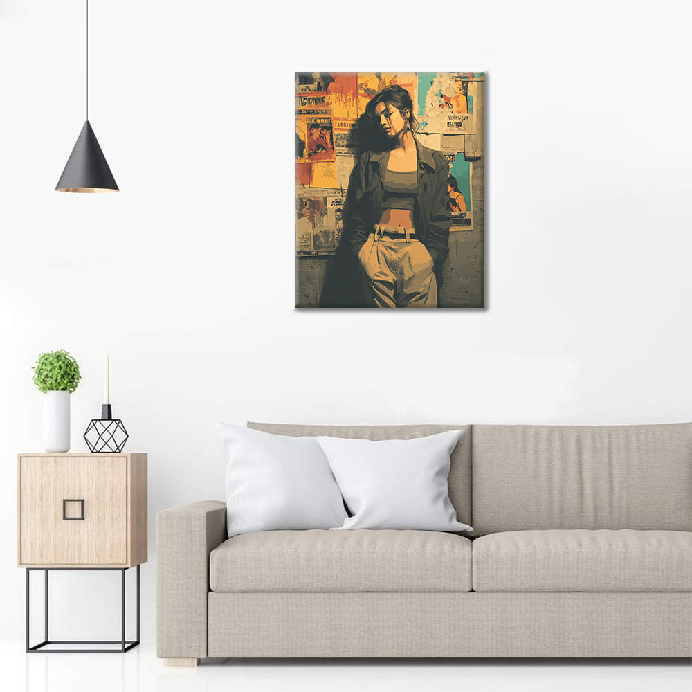 ウォールフラワームード – 数字で塗り絵