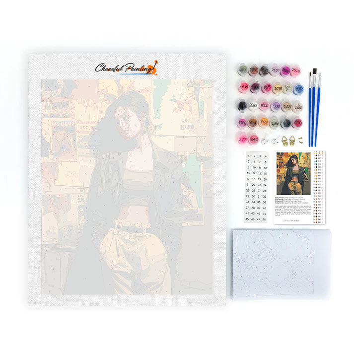 ウォールフラワームード – 数字で塗り絵