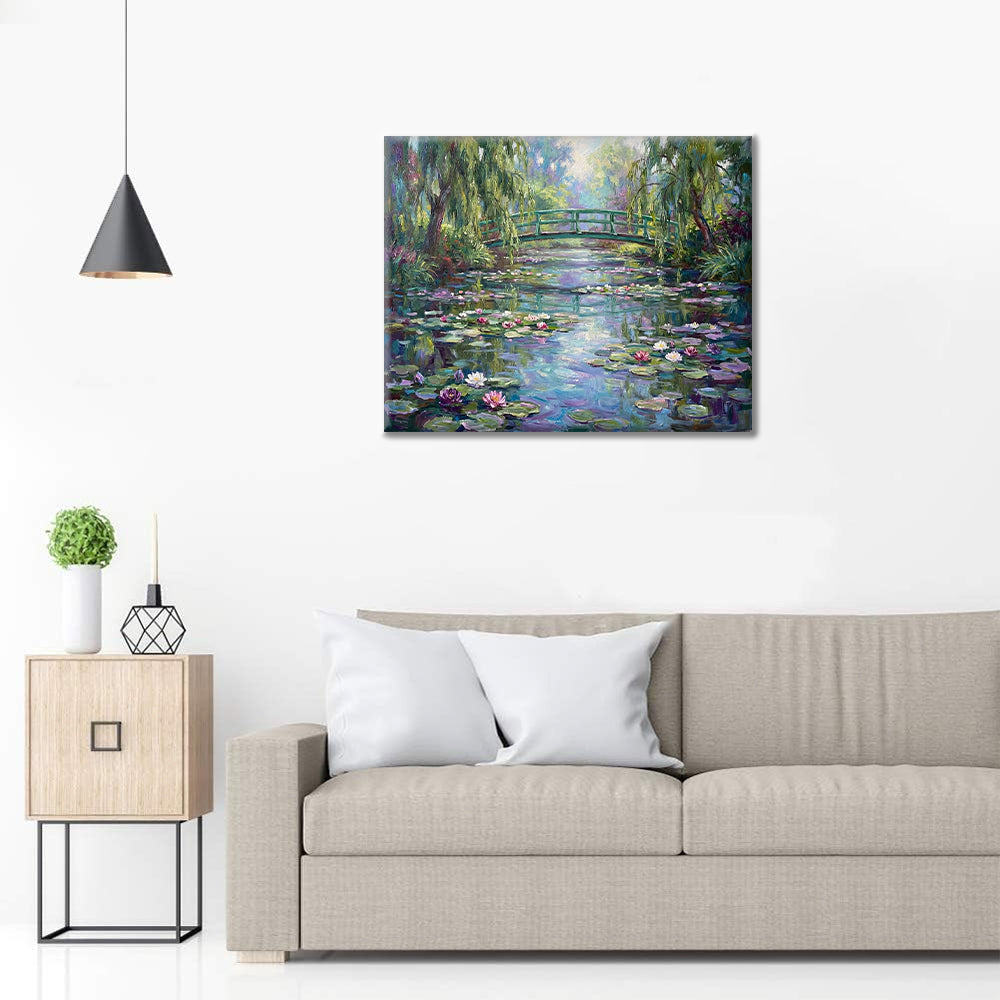 ジヴェルニーの睡蓮 – 数字で塗り絵 – Cheerful painting®（JP）
