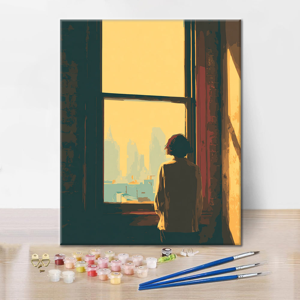 ウィンドウビュー – 数字で塗り絵