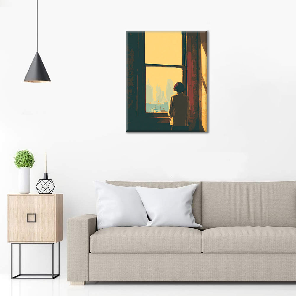 ウィンドウビュー – 数字で塗り絵