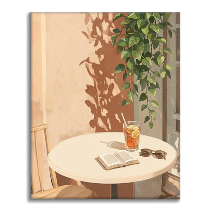 穏やかなコーナー - 数字で塗り絵