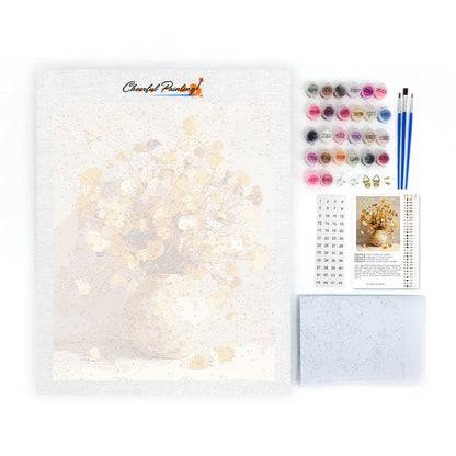 ドライフラワー - 数字で塗り絵