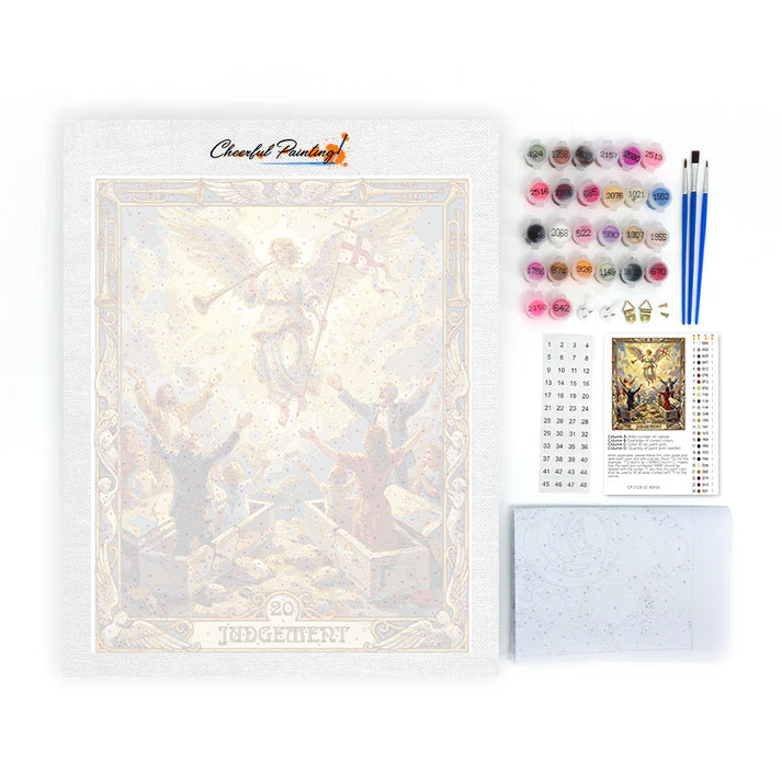 審判 - 数字で塗り絵