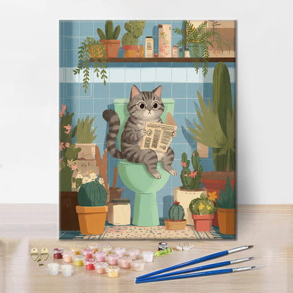 キティ・リード - 数字で塗り絵