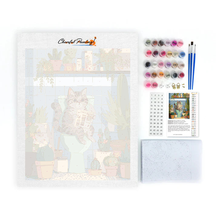 キティ・リード - 数字で塗り絵