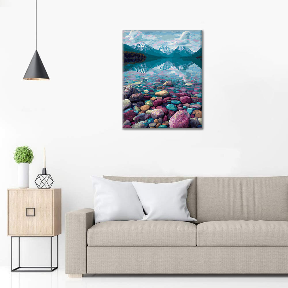 レイク・マクドナルド - 数字で塗り絵