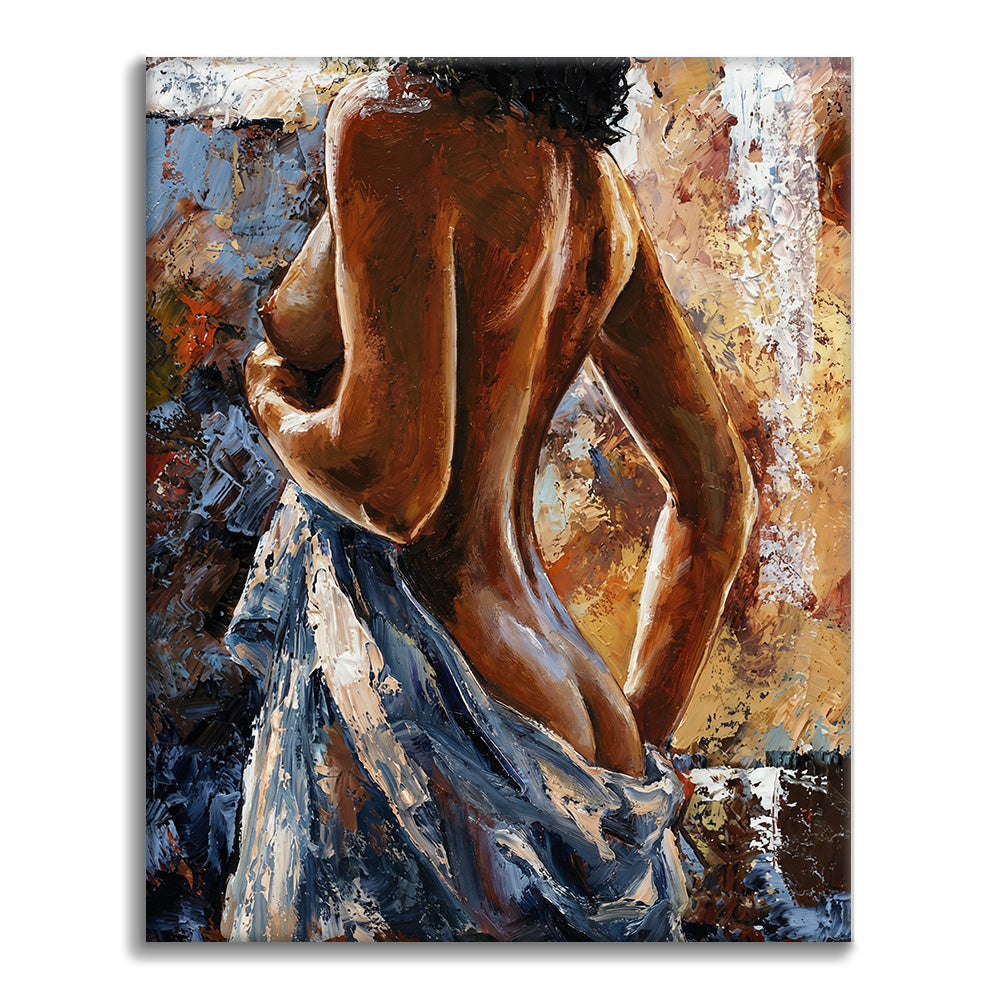 物憂い朝 - 数字で塗り絵