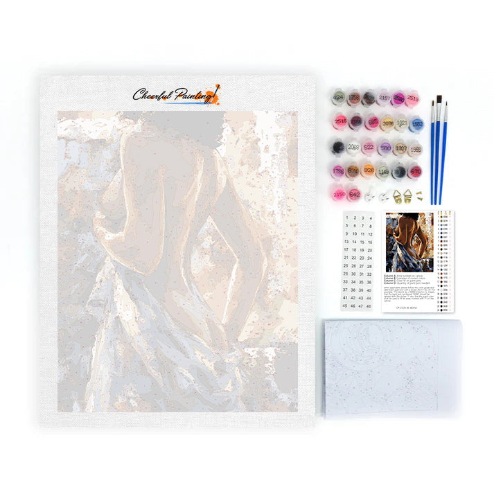 物憂い朝 - 数字で塗り絵