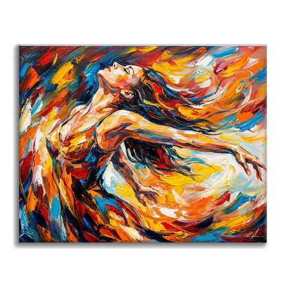 炎の歌 - 数字で塗り絵