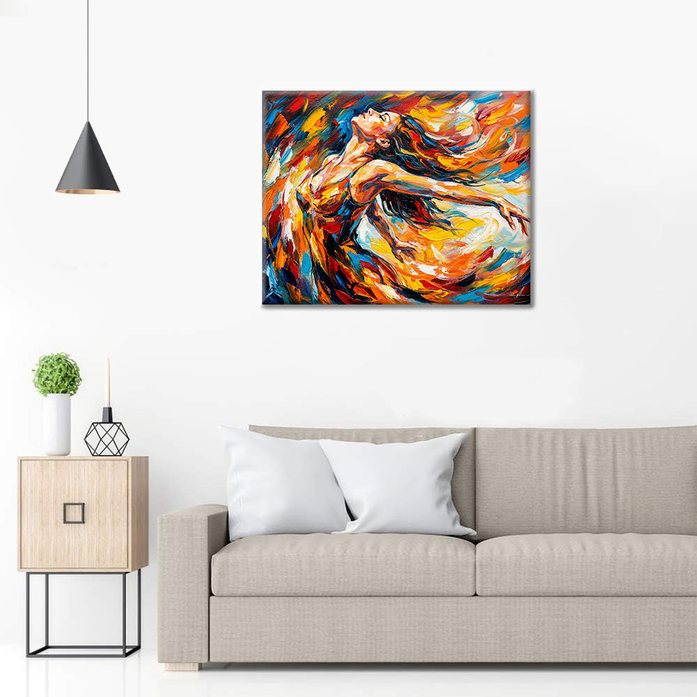 炎の歌 - 数字で塗り絵