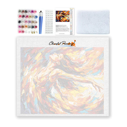 炎の歌 - 数字で塗り絵