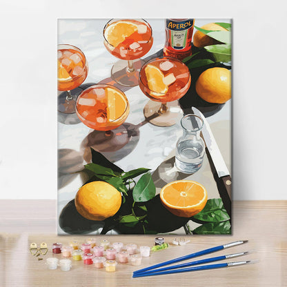 サニードリンク - 数字で塗り絵