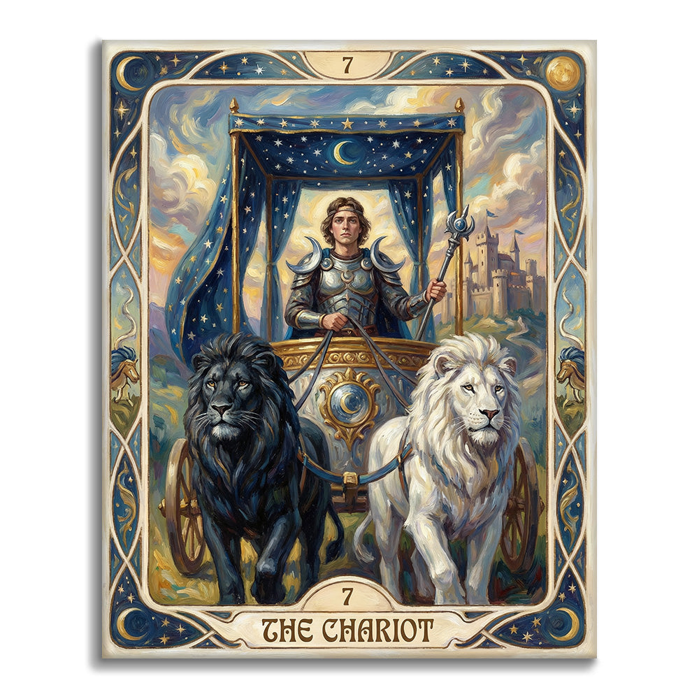 チャリオット - 数字で塗り絵