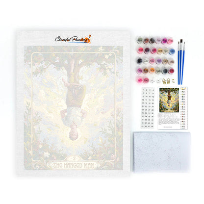 吊られた男 - 数字で塗り絵