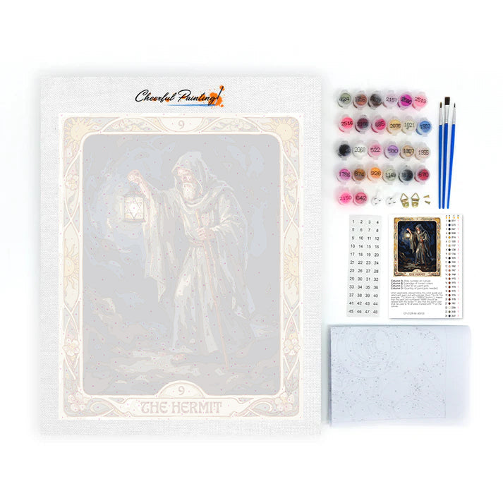 隠者 - 数字で塗り絵