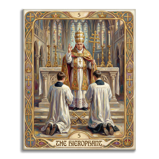 教皇 - 数字で塗り絵