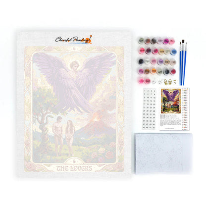 恋人たち - 数字で塗り絵