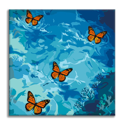 セルリアン・フライト - ミニ数字で塗り絵