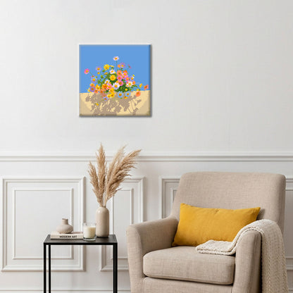 カラーズ・イン・ブルーム - ミニ数字で塗り絵