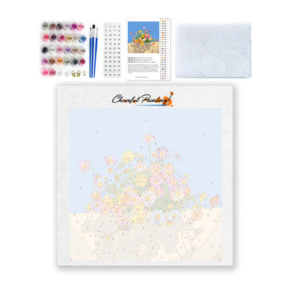 カラーズ・イン・ブルーム - ミニ数字で塗り絵