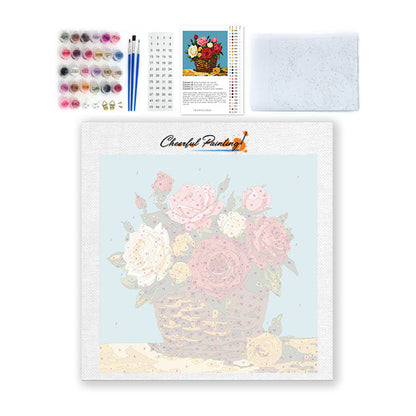 ロマンスの色彩 - ミニ数字で塗り絵