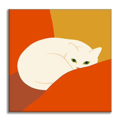 色への好奇心 - ミニ数字で塗り絵