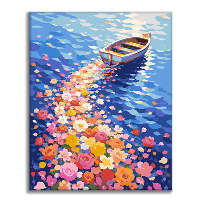 花畑の旅 – 数字で塗り絵