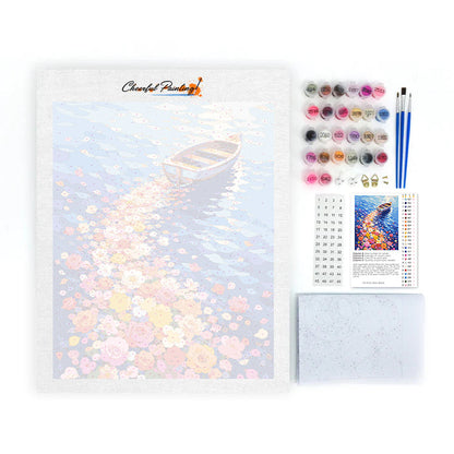 花畑の旅 – 数字で塗り絵