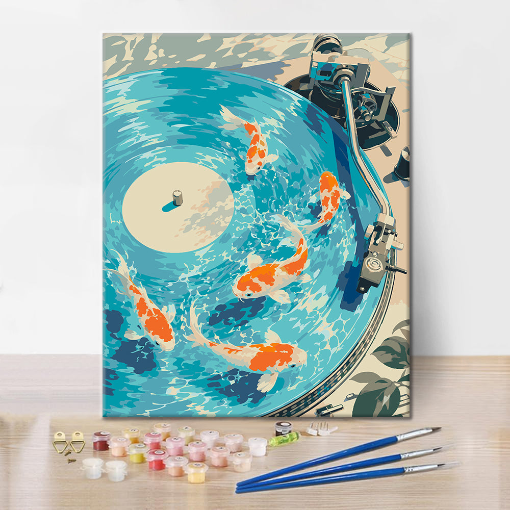 色鮮やかな魚の水中世界｜数字油絵 – Cheerful painting®（JP）