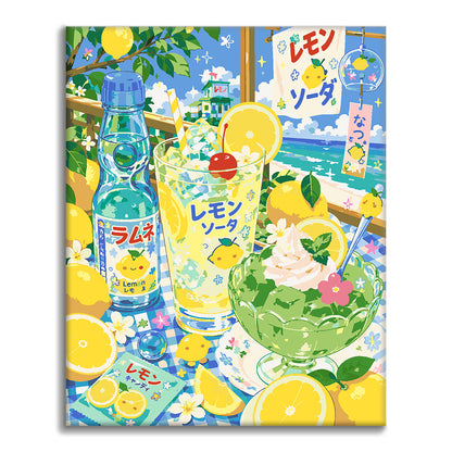 サニーレモンドリーム - 数字で塗り絵