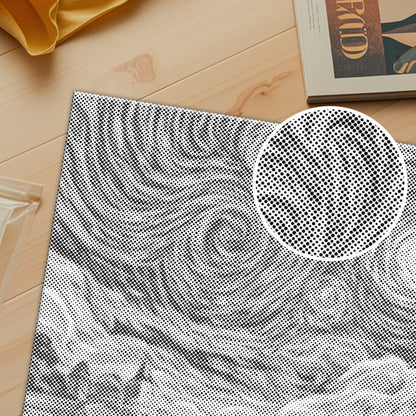 星空の村 - 点描画