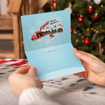 クリスマスカード I - 数字で塗る