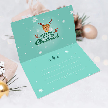 クリスマスカード I - 数字で塗る