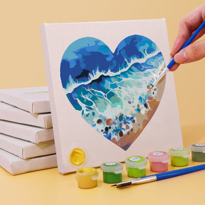 海の心 - 数字塗り絵ミニアート
