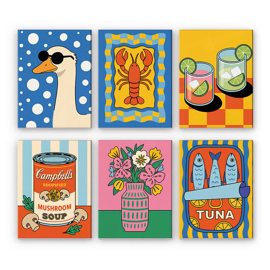 ポップアイコン - 数字塗り絵ミニアート