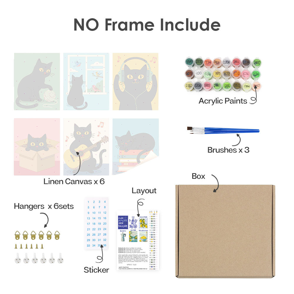 リラックスライフ - 数字塗り絵ミニアート